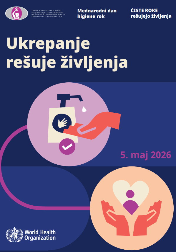 Plakat ob mednarodnem dnevu higiene rok s strani WHO.
